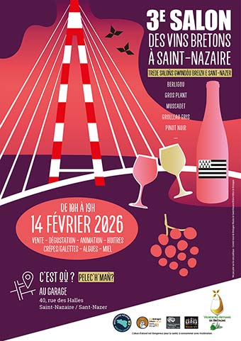 Affiche Salon des Vins Bretons 2026